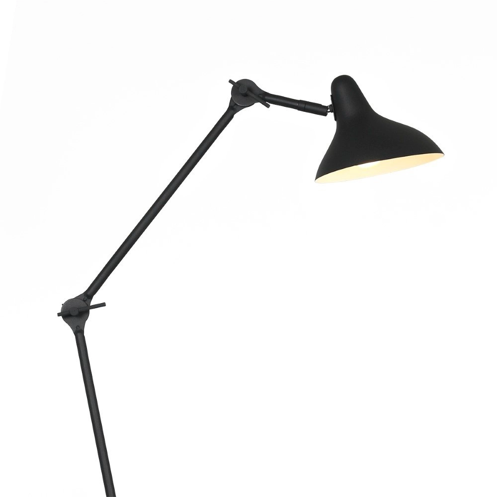 Lampe de lecture noire Kasket 50 cm Steinhauer 8712746132786