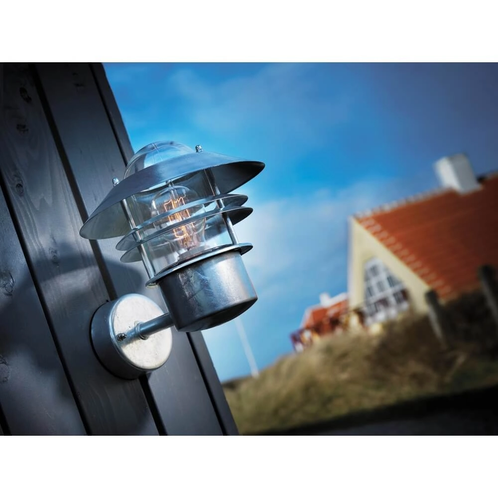 Lampe d’extérieur classique Blokhus Zinc vers le haut Nordlux 5701581116047