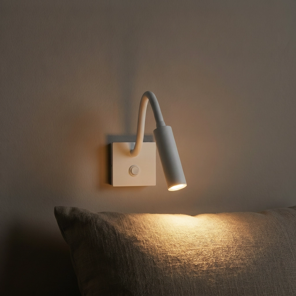 Lampe de chevet Madison blanc