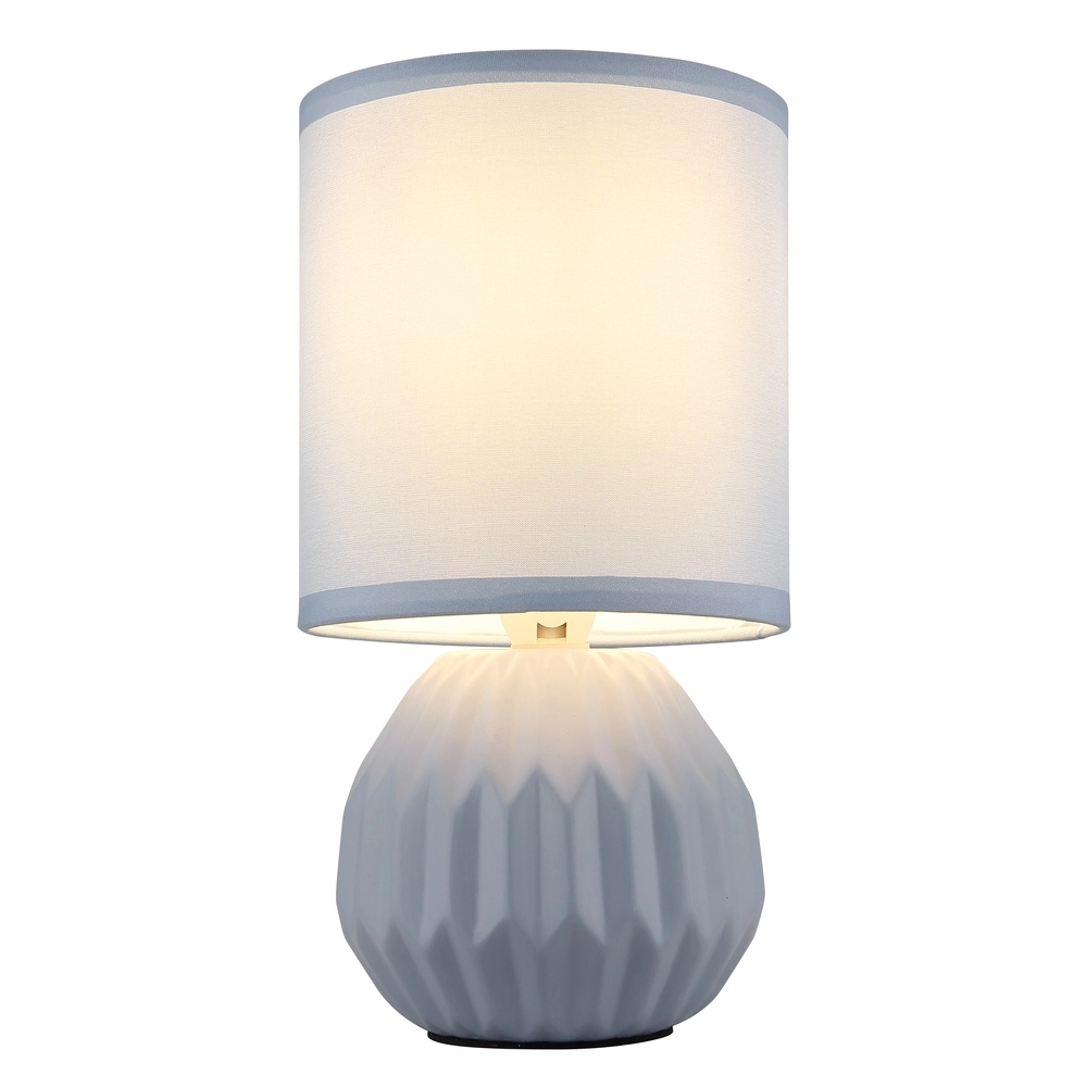 Lampe de table de conception Sylas bleu Globo 9007371481507