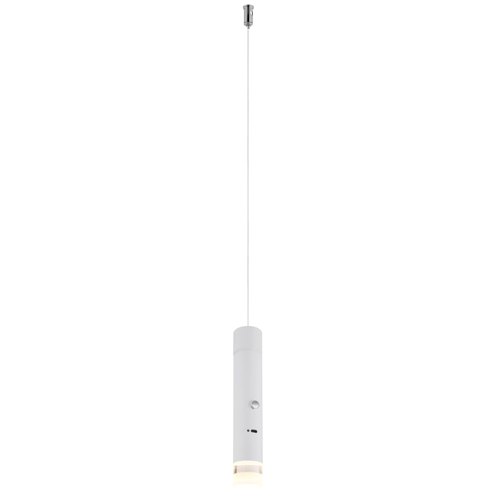 Lampe suspendue élégante Pelo Blanc