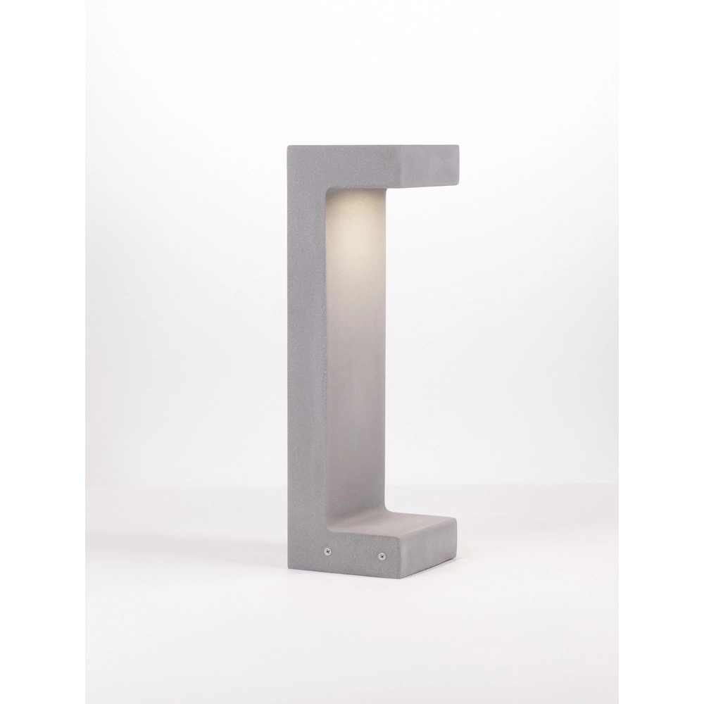 Lampe de jardin design Aran gris béton