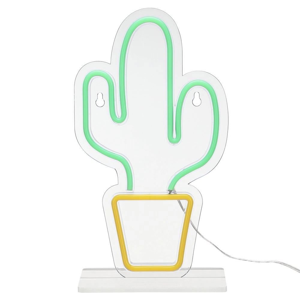 Lampe murale au néon Neon-Tales Cactus Brilliant 4004353477843
