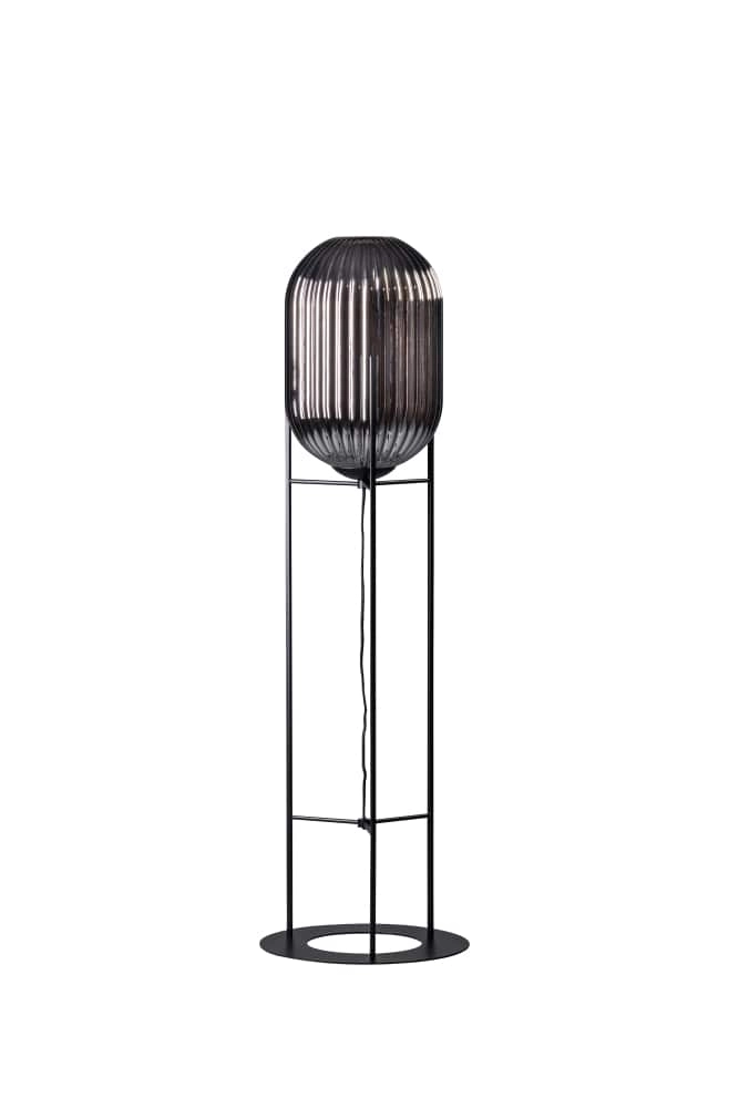 Lampadaire Glamm avec verre miroir Lampadaire Glamm avec verre miroir