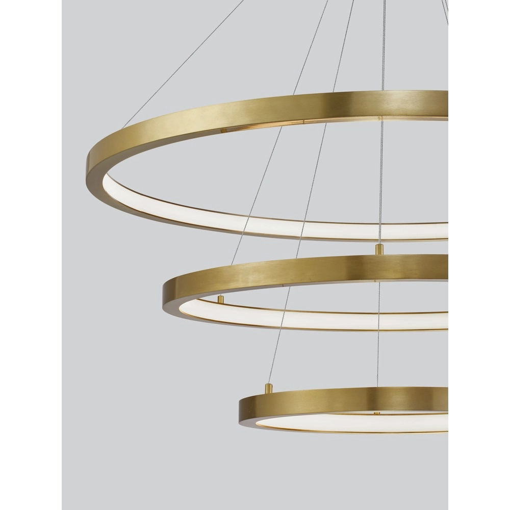 Suspension dorée Empatia Design Triple Lyora 5212017442734