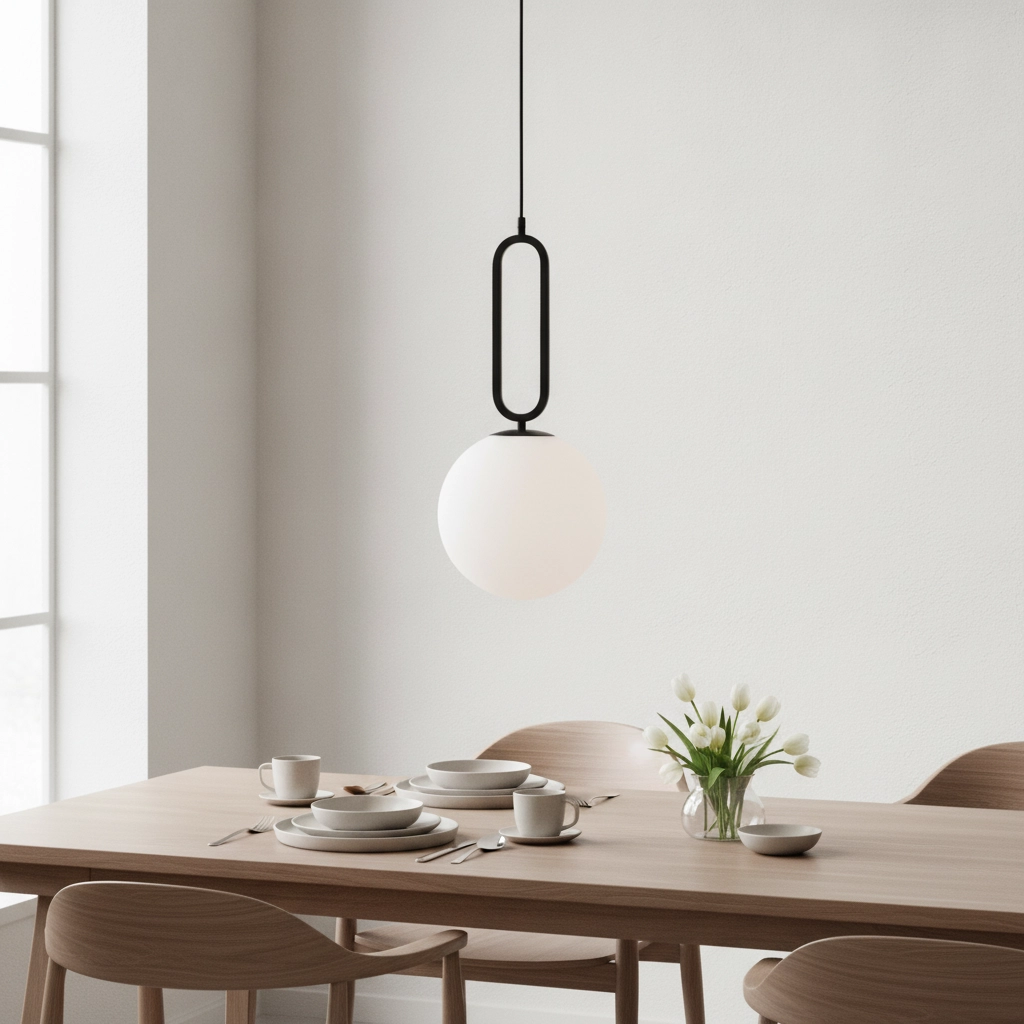 Suspension Grus noir Ø 25cm