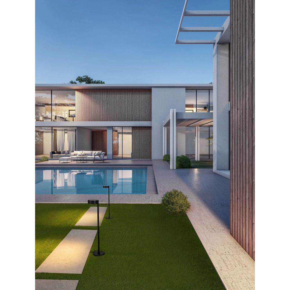 Concevoir l’éclairage des chemins Dyol 63cm noir Lyora 5212017447210