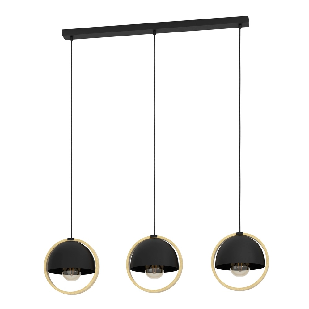 Lampe pendante scandinave Callow 3x E27 - Ø 23cm