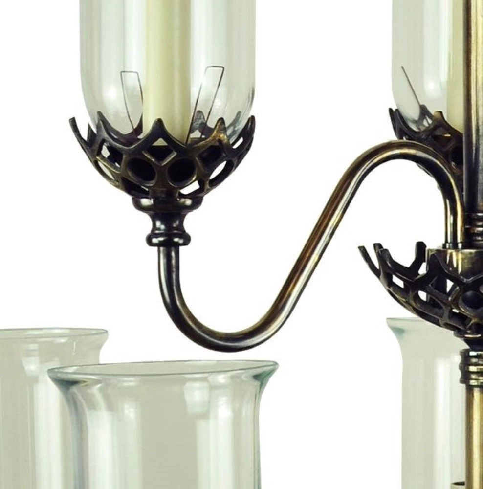 Lampe suspendue rurale Gothic cuivre antique (ant) Limehouse