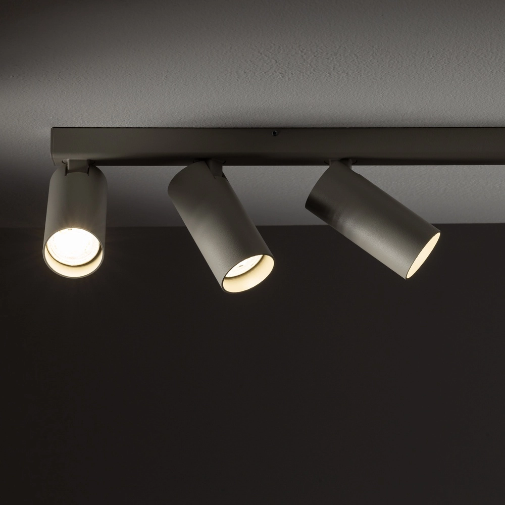 Lampe de plafond et suspension Fourty gris Lyora 5903139114516