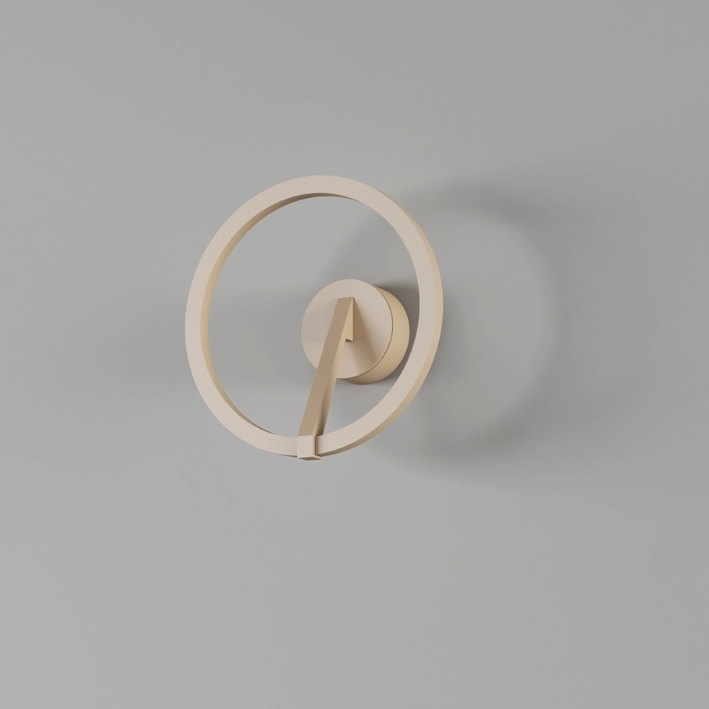 Lampe murale de conception Oregon Ø 22cm - Champagne Artdelight 8720701103849