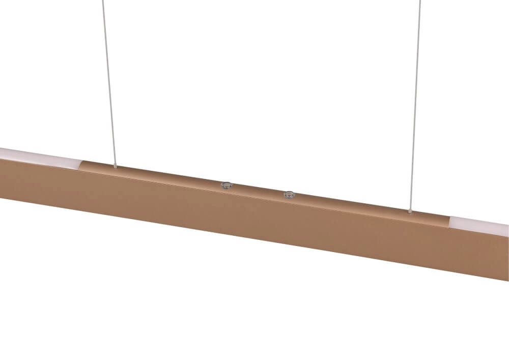 Lampe suspendue unique Helios café brun Trio 4017807597967