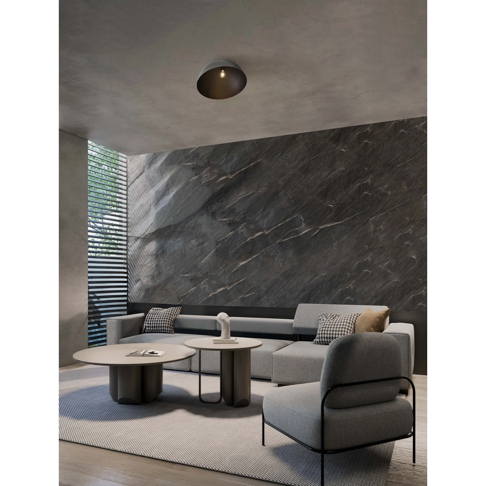 Plafonnier Onia noir Ø 50cm Lyora 5212017458100