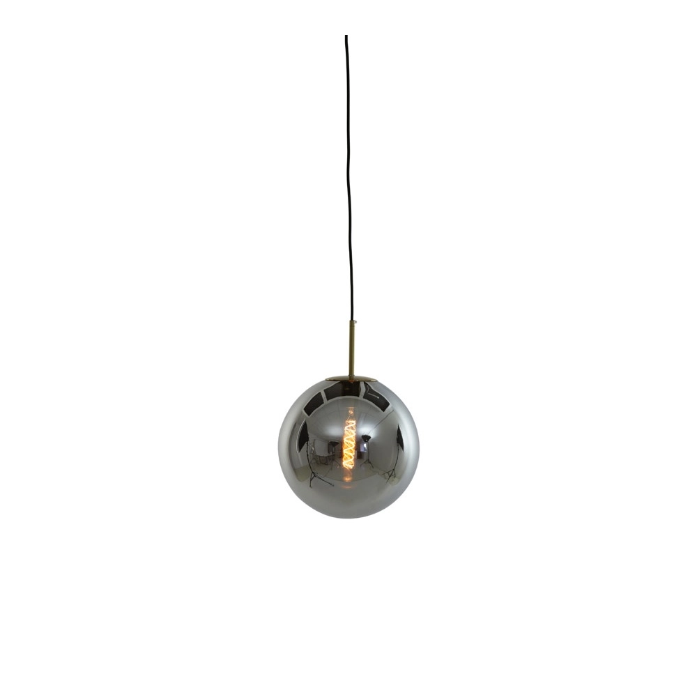 Lampe suspendue Medina Ø 30cm noir Light & Living 8717807640606