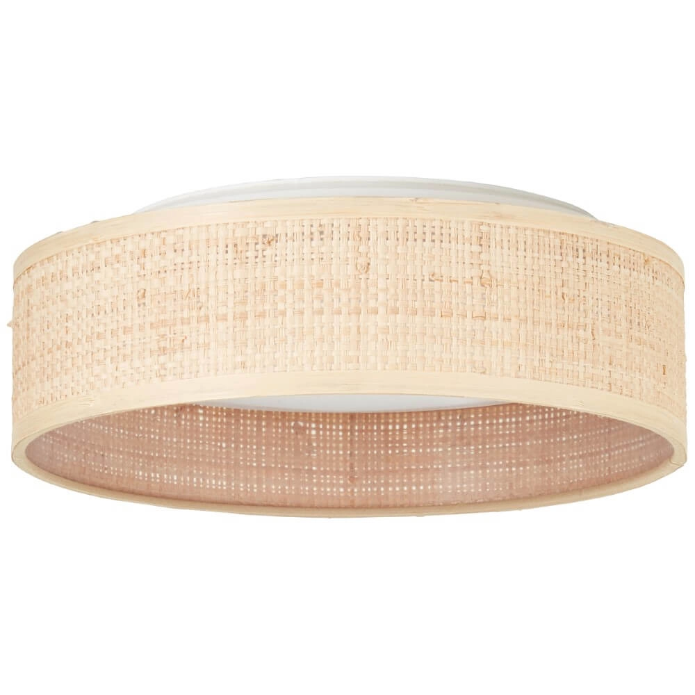 Plafonnier Zoe blanc avec couleur naturelle Brilliant 4004353421617