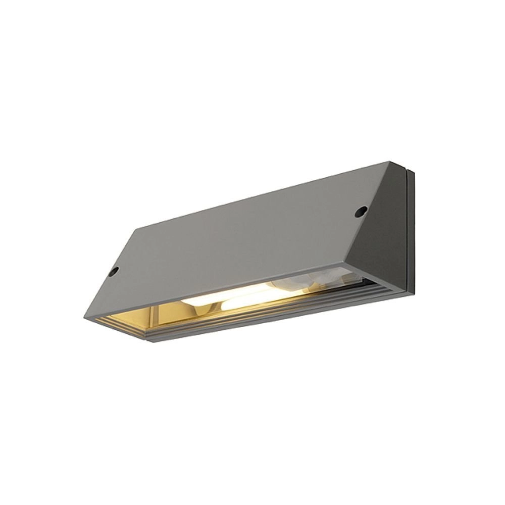 Lampe d'extérieur Pema Square Gris argent
