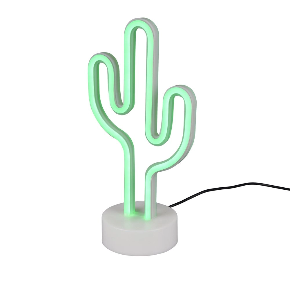 Lampe de table Cactus avec feu vert