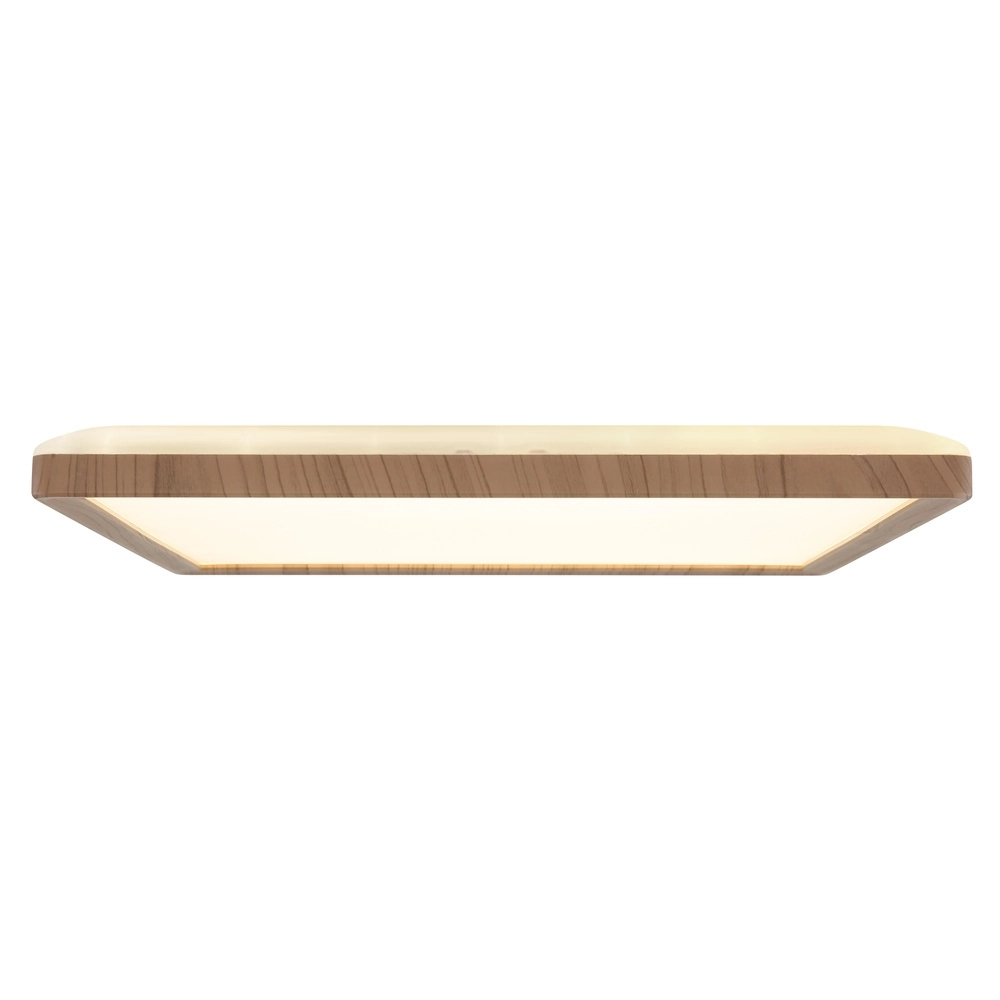 Éclairage de plafond Sapana bois carré 29,4 cm Globo 9007371448432