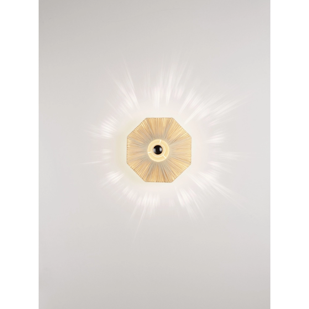 Lampe murale Japandi Elvio Ø 30cm Lyora 5212017493880
