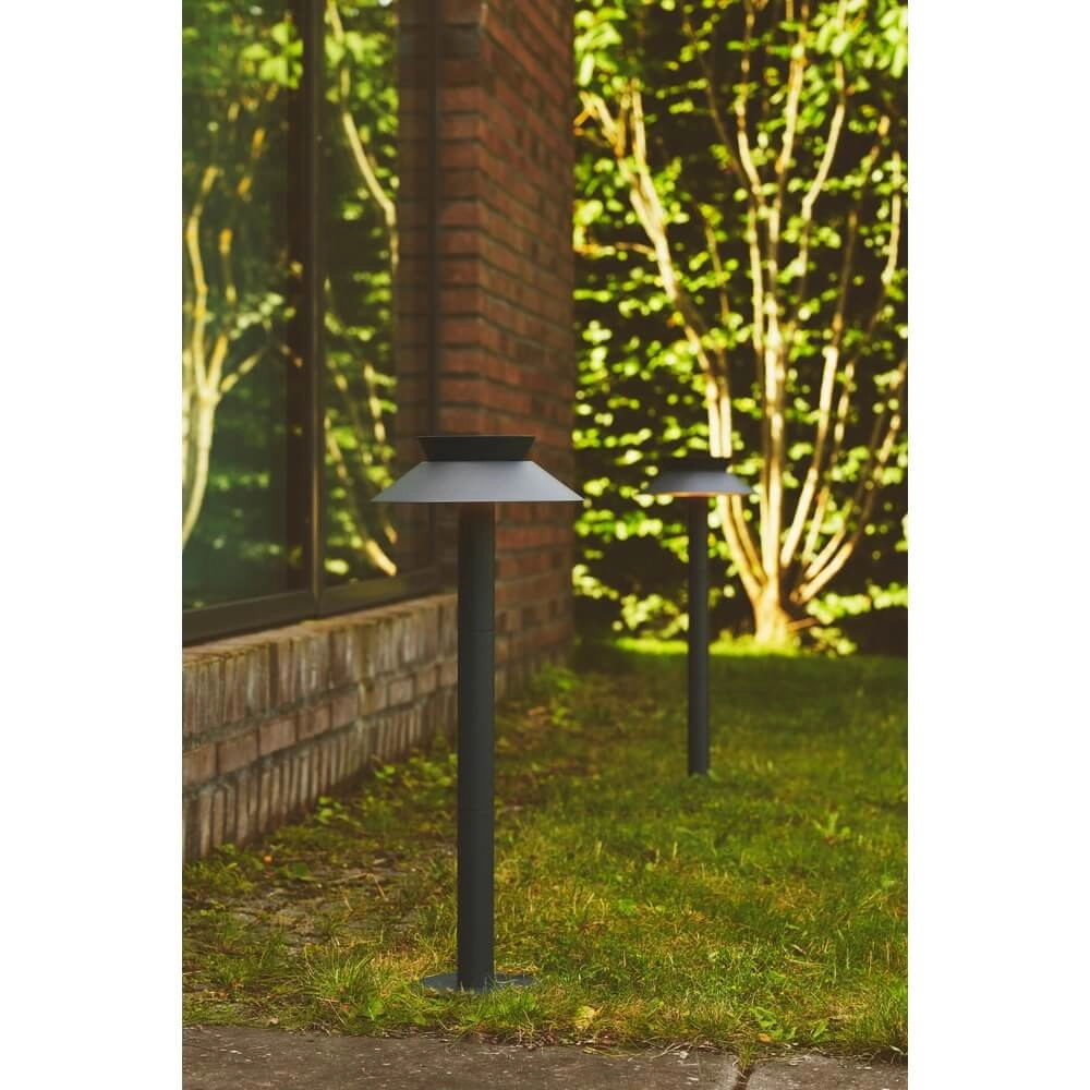 Lampe de jardin solaire Justina anthracite Nordlux 5704924017575