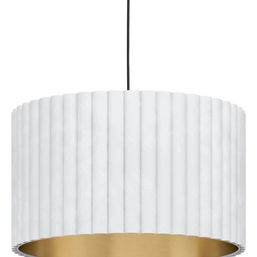 Lampe suspendue avec abat-jour Tamaresco blanc avec de l'or Stars of Light 9002759397654