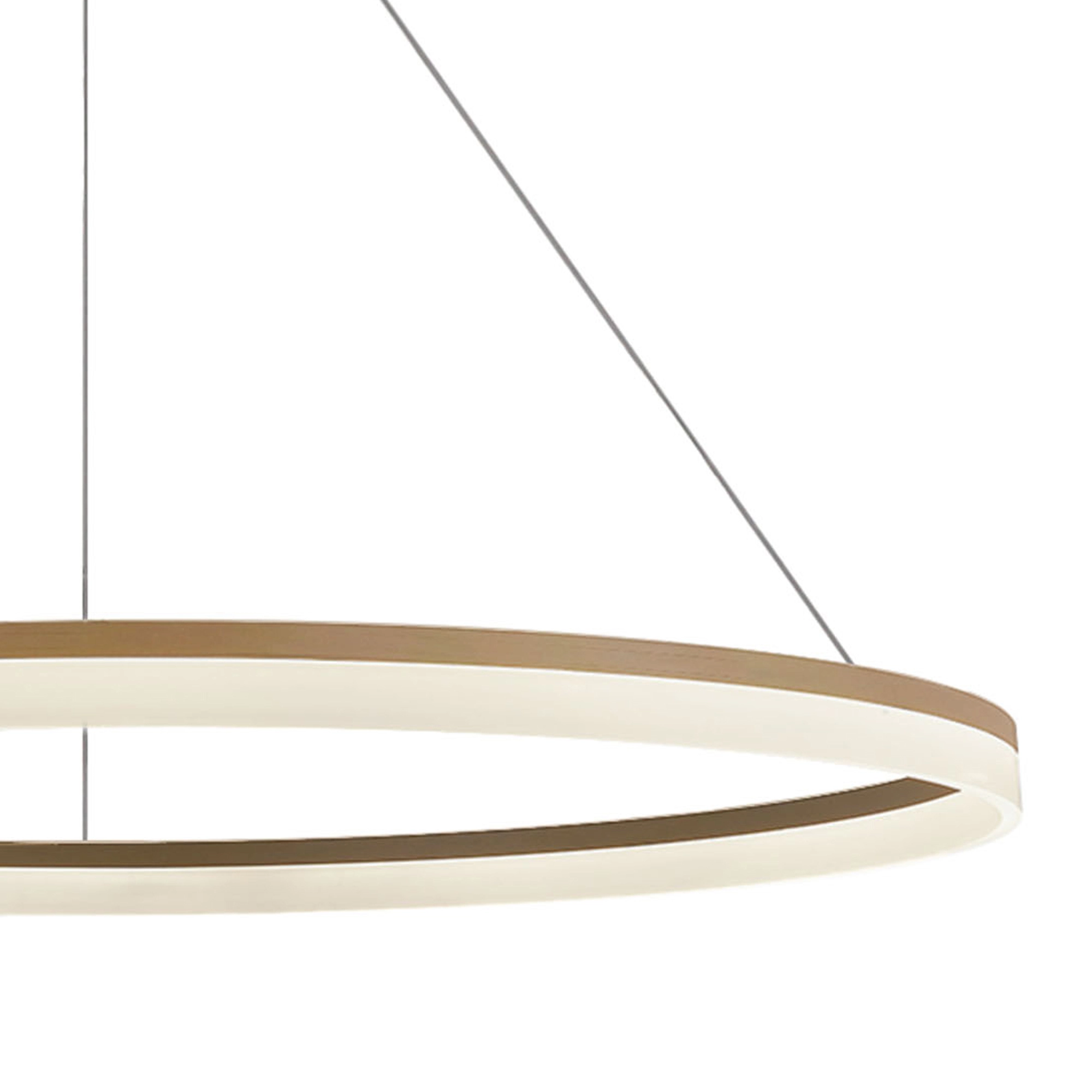 Lampe suspendue élégante Ara Ø 150 cm d’or Lyora 5053423316062