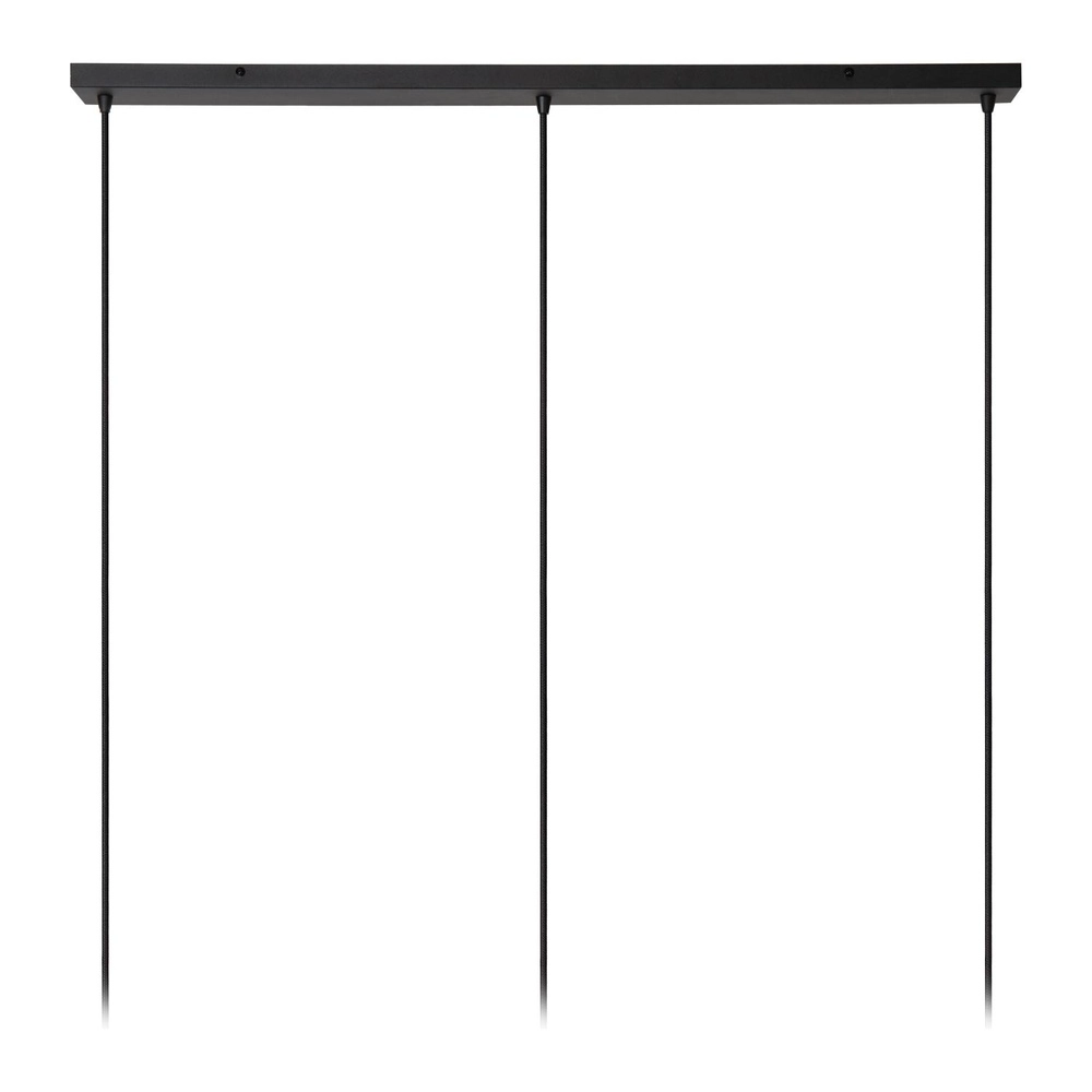 Lampe suspendue Rosas 3 noir clair avec or Lucide 5411212211828