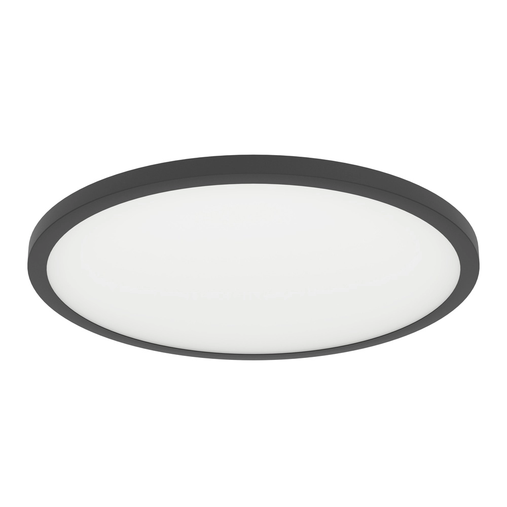 Lumière de plafond intelligente et fine Sarsina-Z Ø 45cm - noir