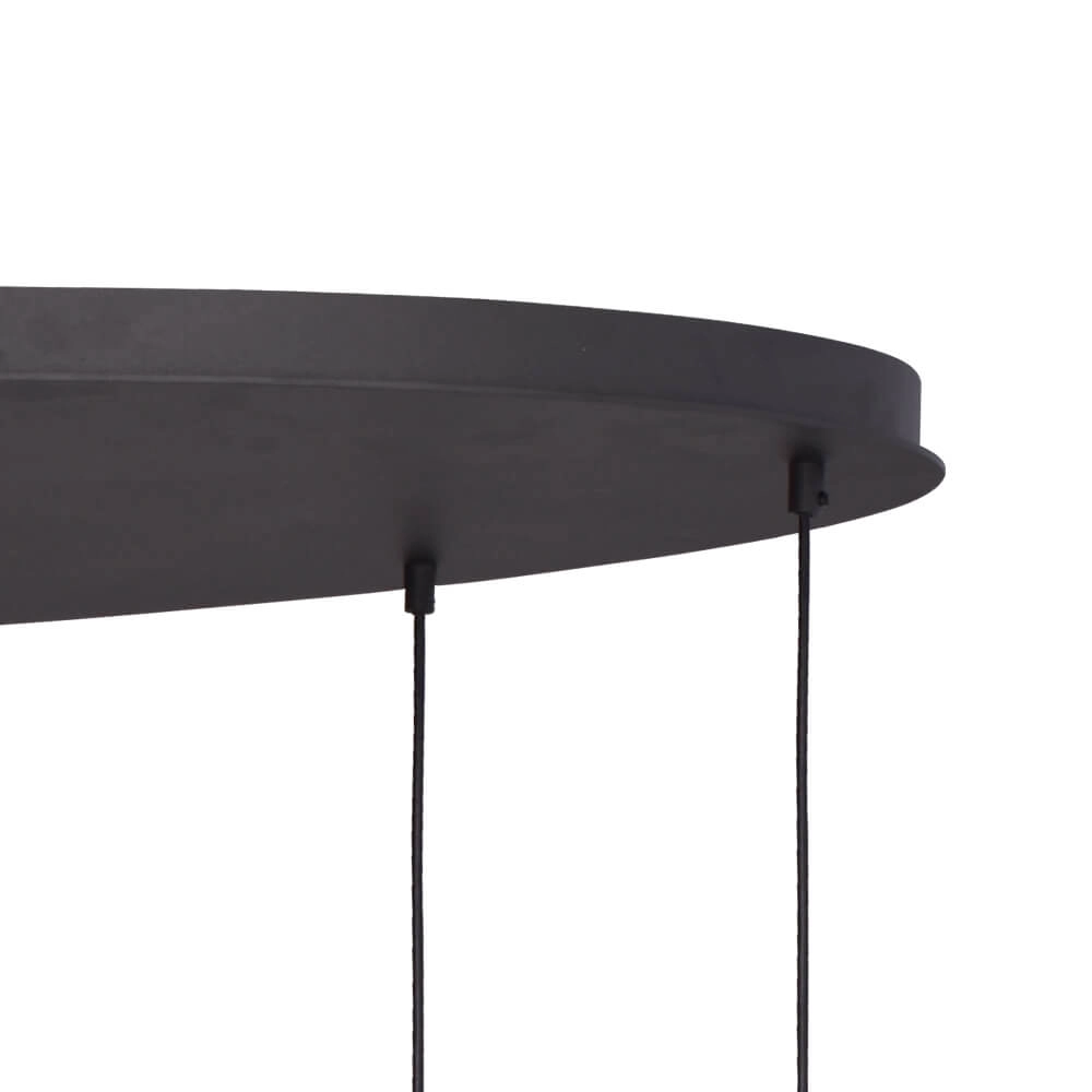 Lampe suspendue Lava Oval 8x verre doré Masterlight 8718121290188