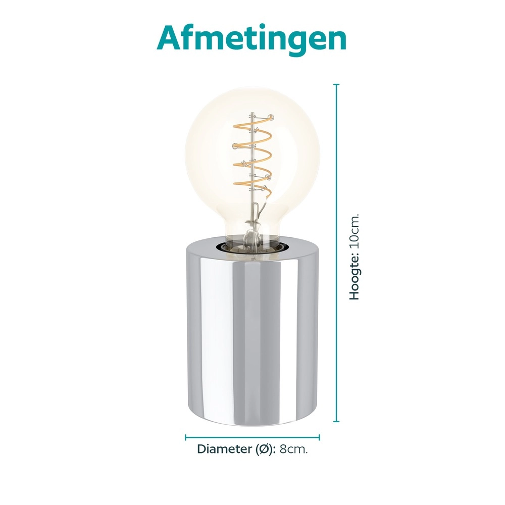 Lampe de table Murama Chrome Eglo 9008606406234