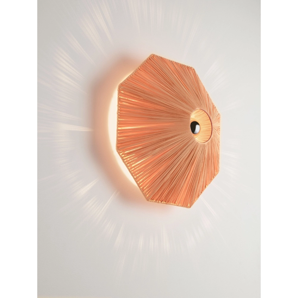 Lampe murale Elvio terre cuite Ø 45cm Lyora 5212017493903