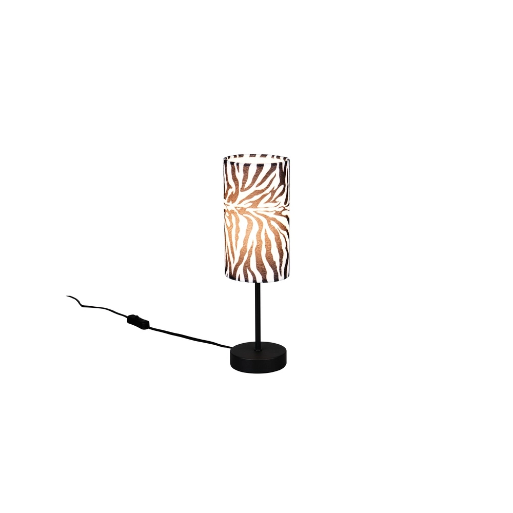 Lampe de table Zebara Empreinte zébrée Trio 4017807678345