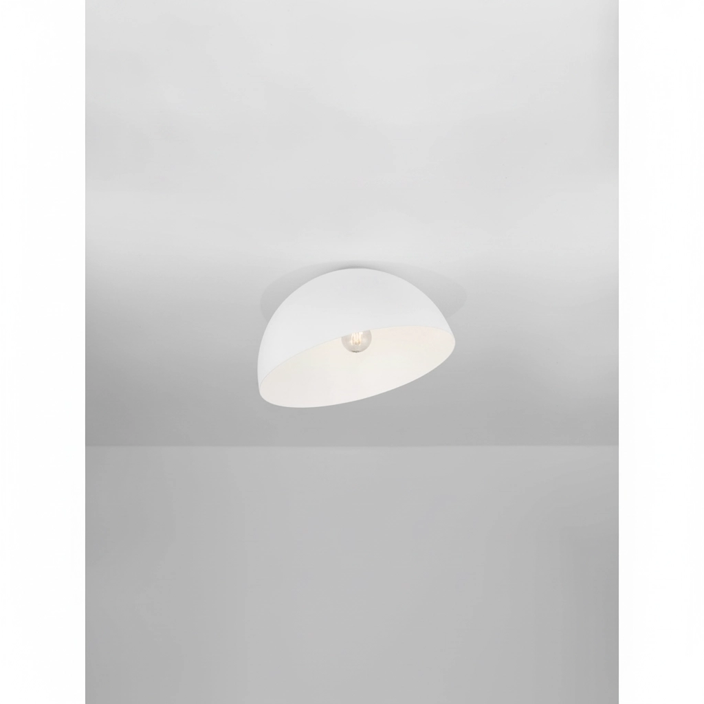 Plafonnier Onia blanc Ø 40cm
