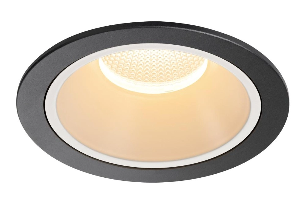 Spot encastré Numinos XL noir/blanc 2700K - 20 deg
