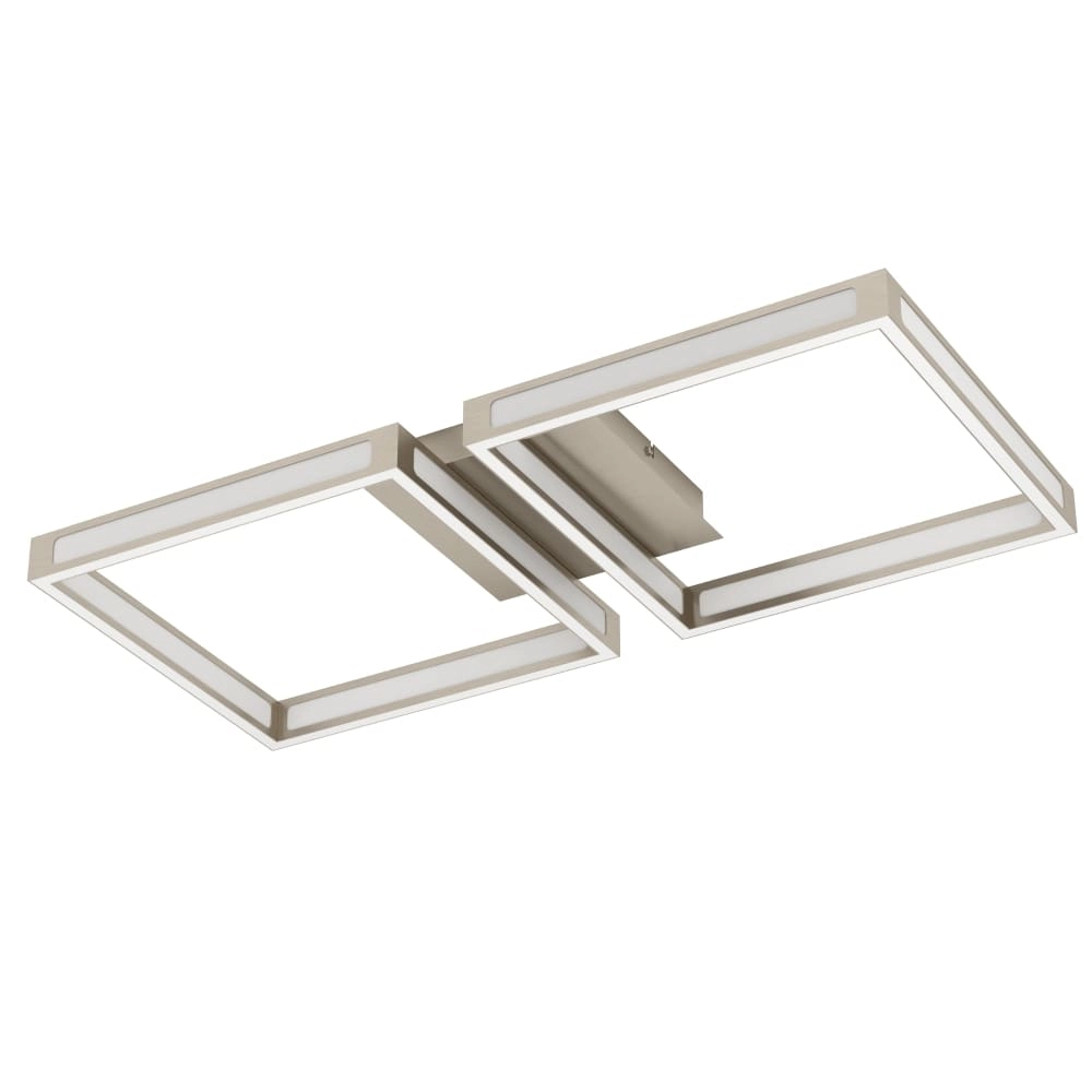 Plafonnier en acier inoxydable Altaflor avec LED