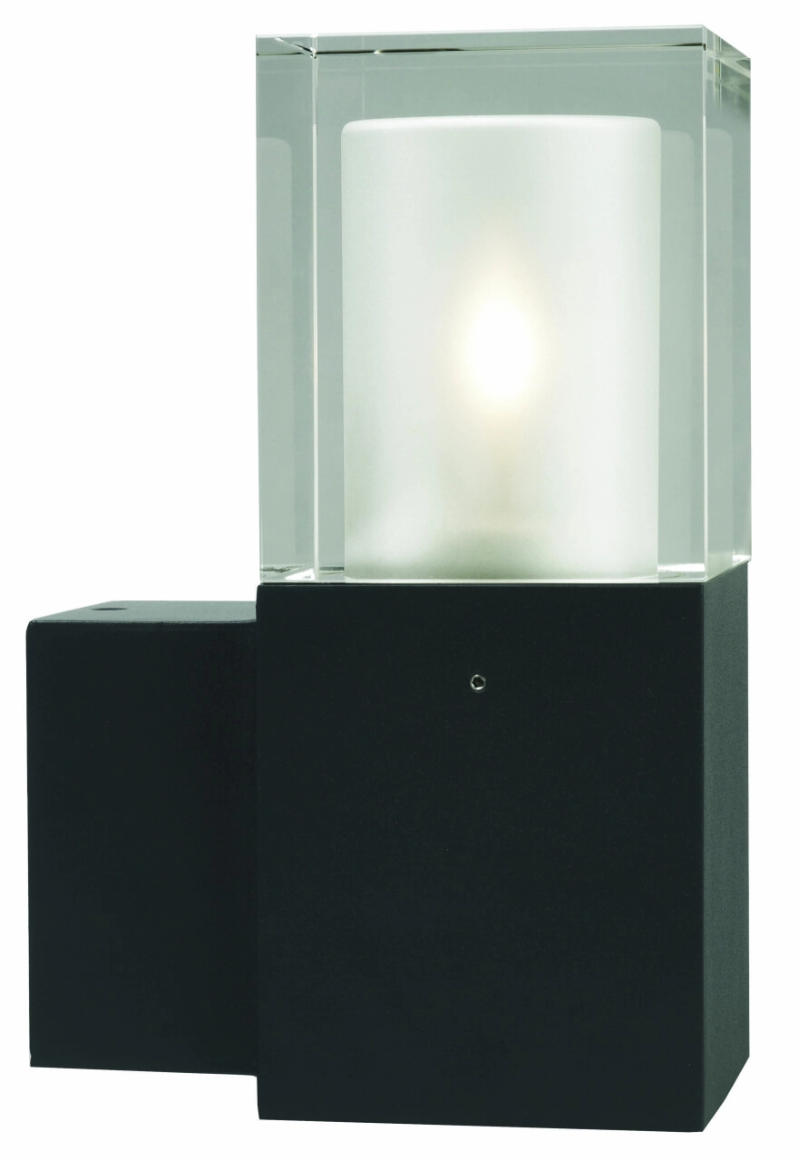 Lampe d'extérieur noire Arendal avec LED Lampe d'extérieur noire Arendal avec LED