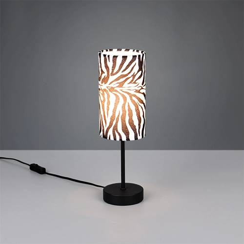 Lampe de table Zebara Empreinte zébrée