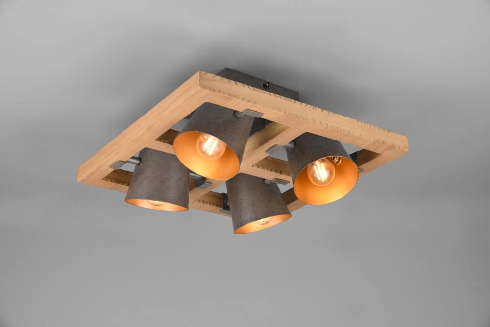 Plafonnier rural Bell Trio 4017807502596