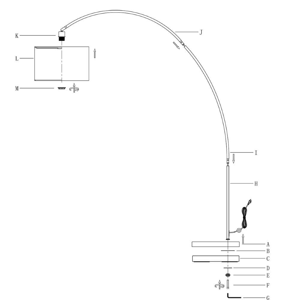 Lampe à arc Solva Steinhauer 8712746123340