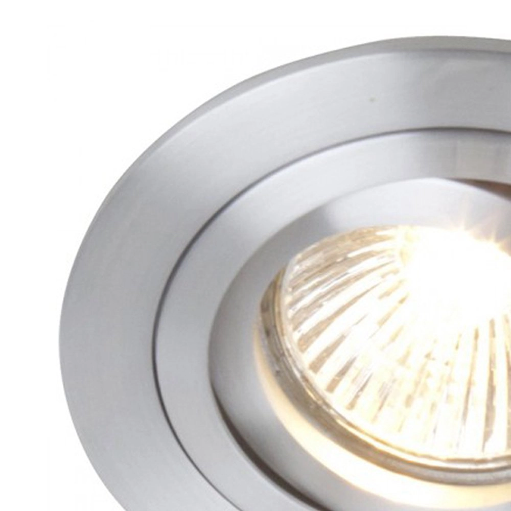 Spot encastrable Vespo Round 10 cm gris métallisé Steinhauer 8712746091885