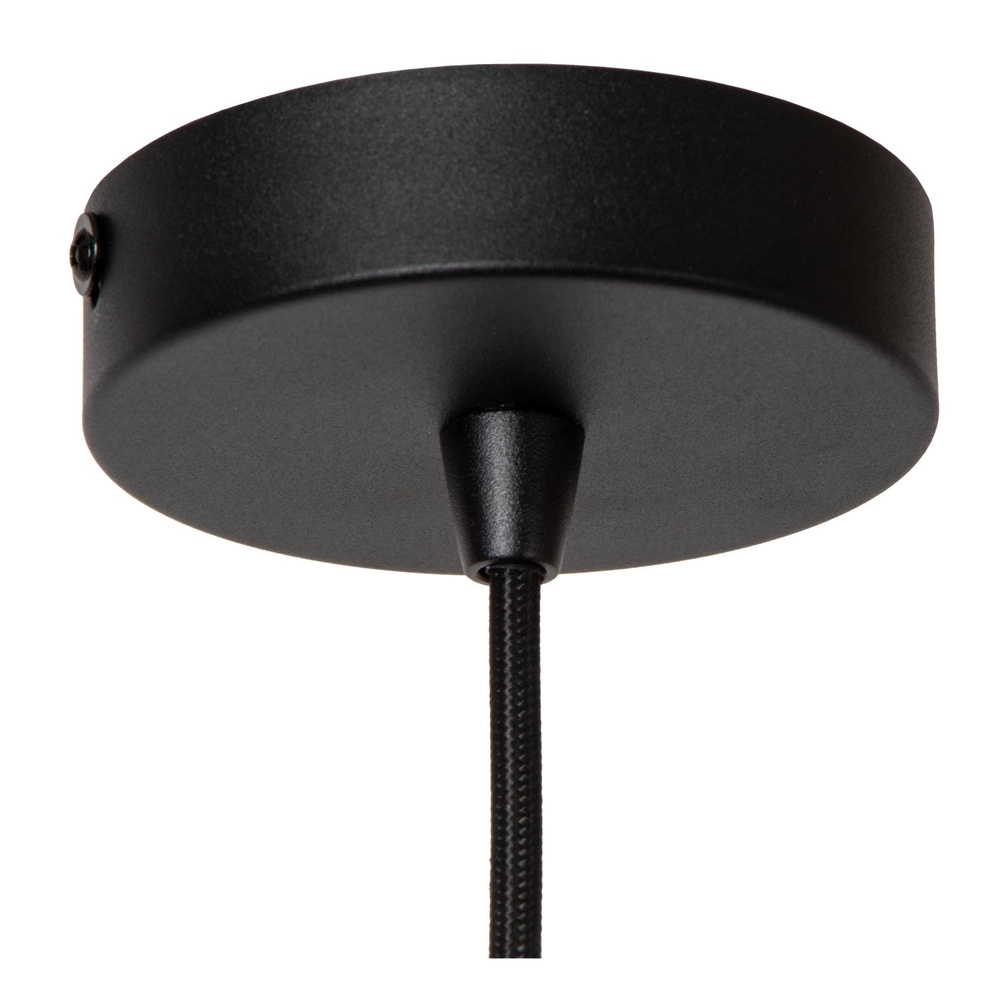 Lampe suspendue Rosas Ø 26 cm noir avec or Lucide 5411212211811