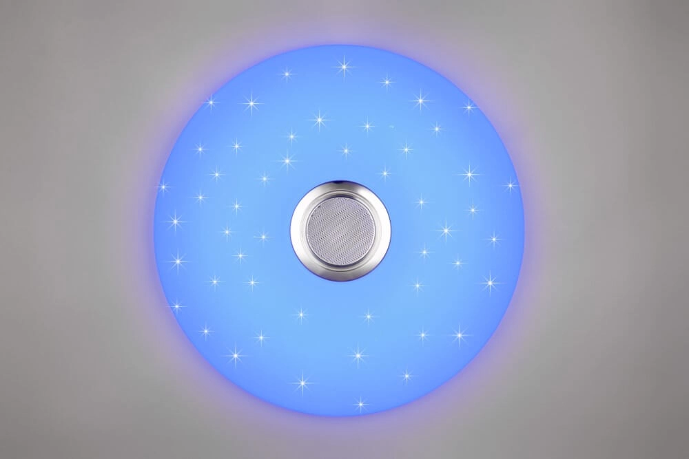 Plafonnier Musica Ø 60cm effet étoile Trio 4017807619560