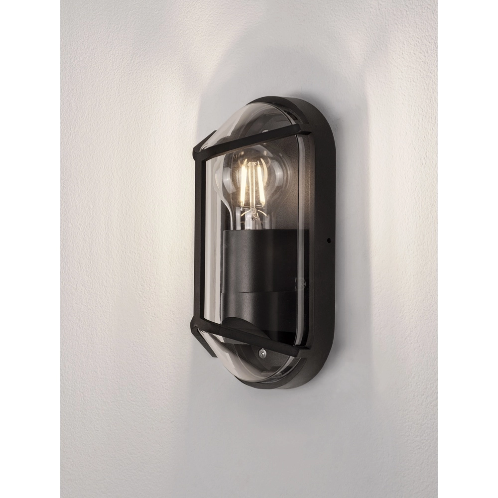 Applique murale Amel Anthracite classique
