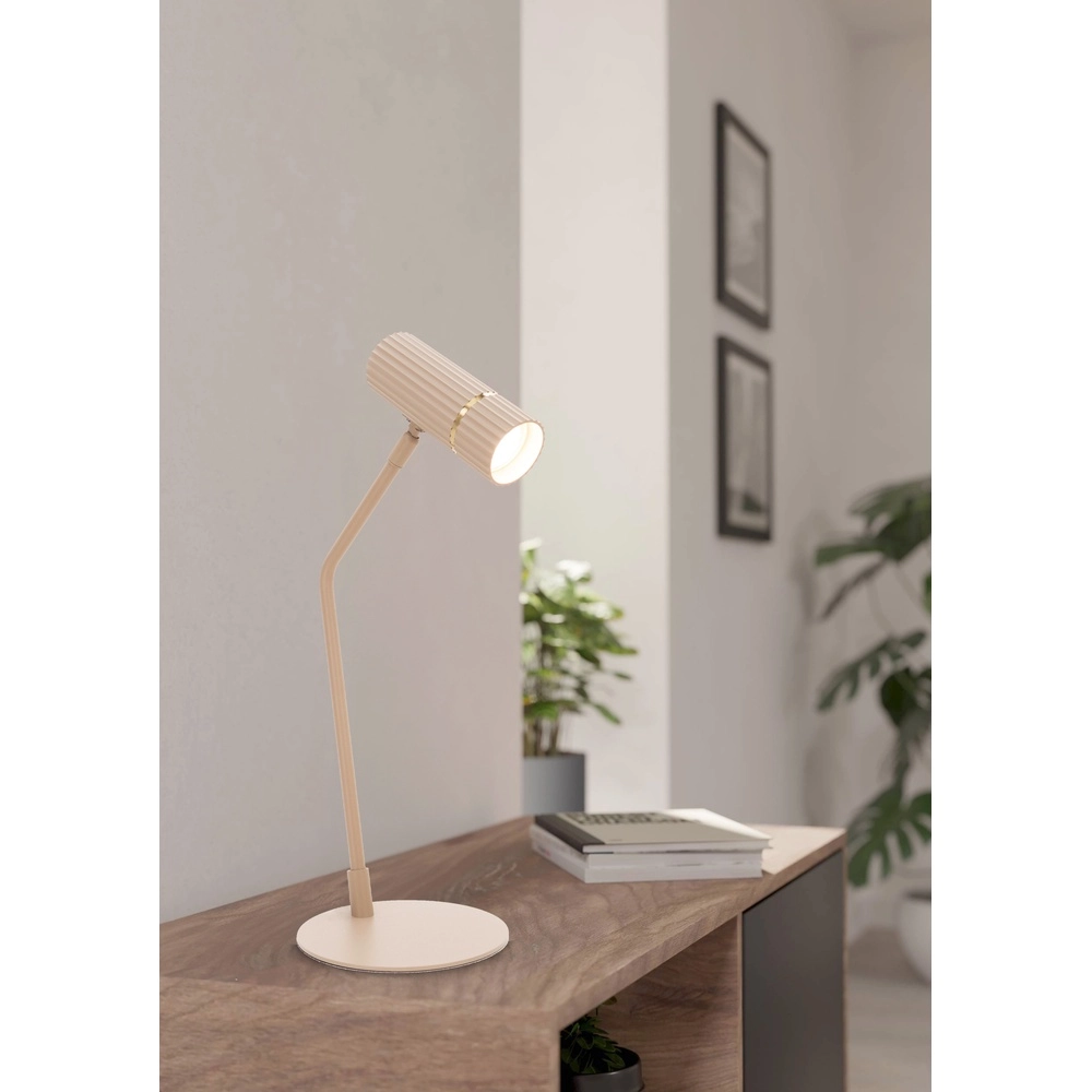 Lampe de bureau en sable Caminia GU10 Eglo 9008606312511