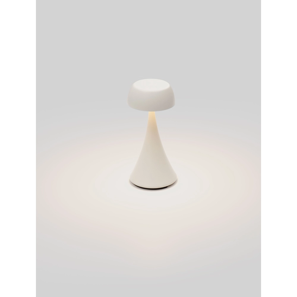 Lampe de table Ycro blanc rechargeable avec USB Lyora 5212017476982