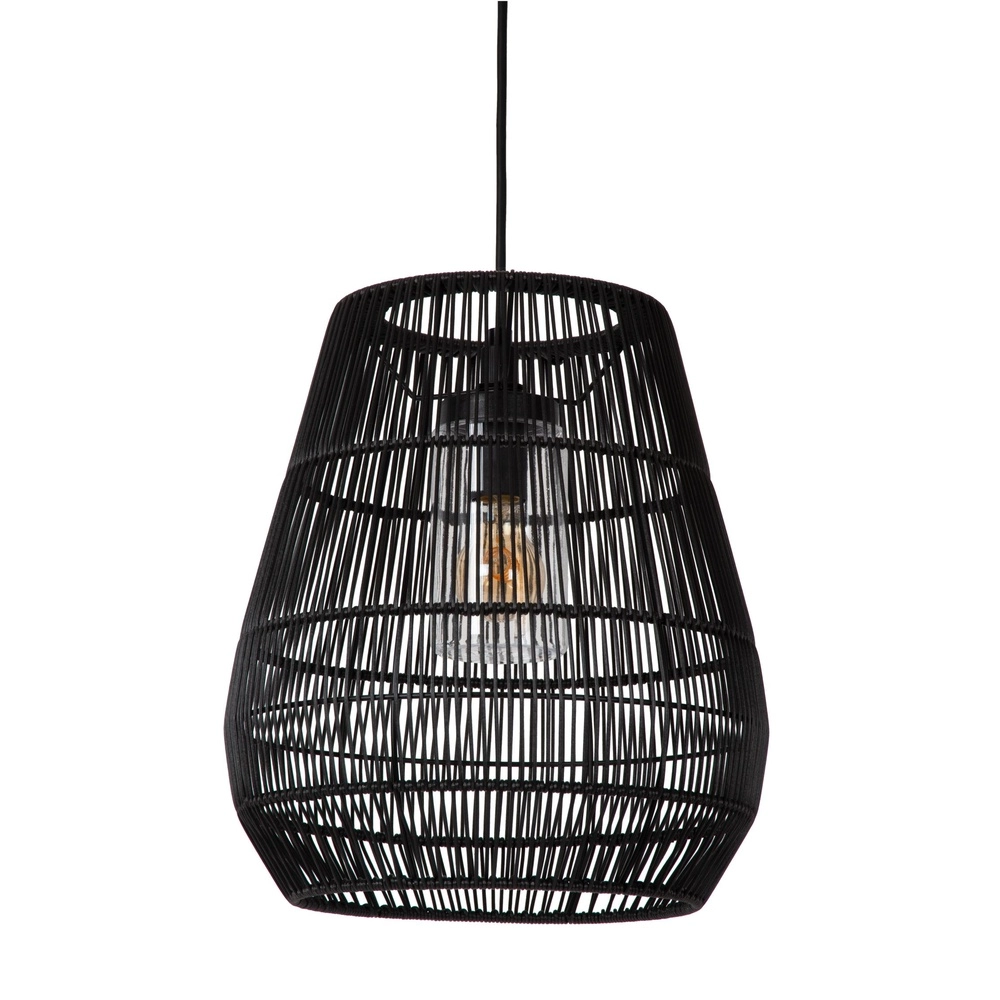 Lampe suspendue Nerida IP44 noir - Ø 35cm