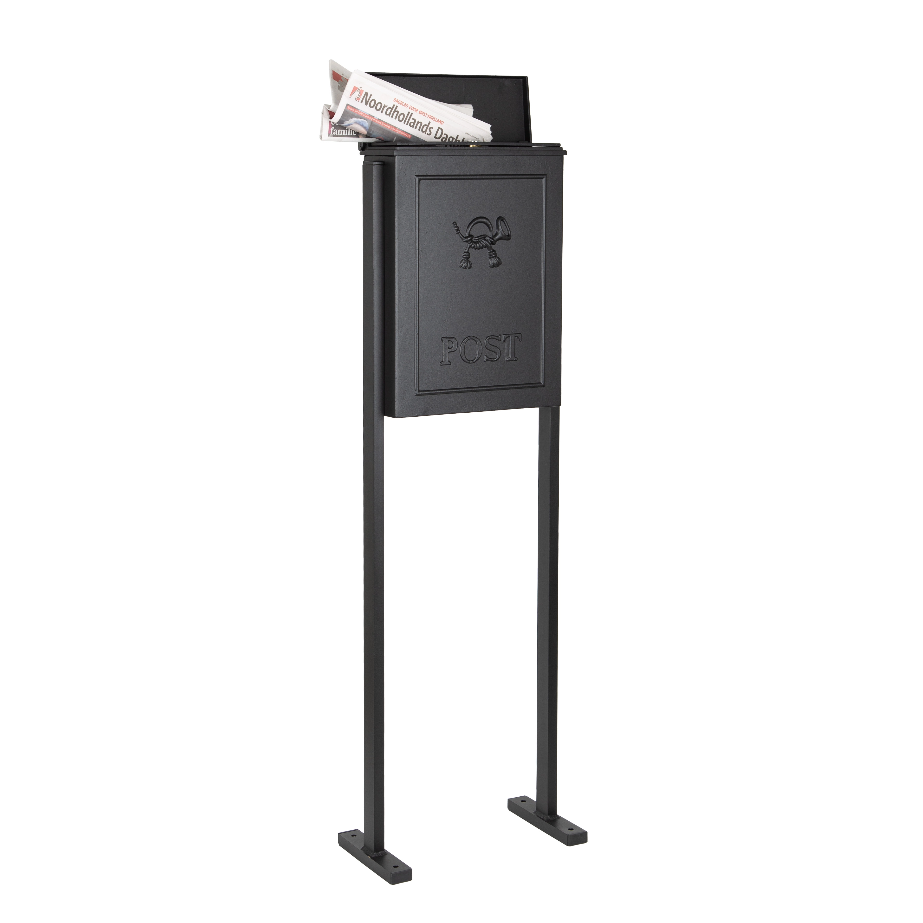 Boîte aux lettres Postbox B9A dans le cadre - noir KS 8714732529747