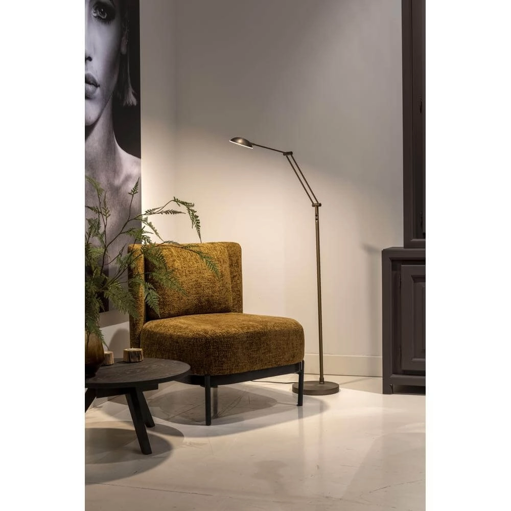 Lampe de lecture classique Palermo bronze antique Artdelight 8720701101425