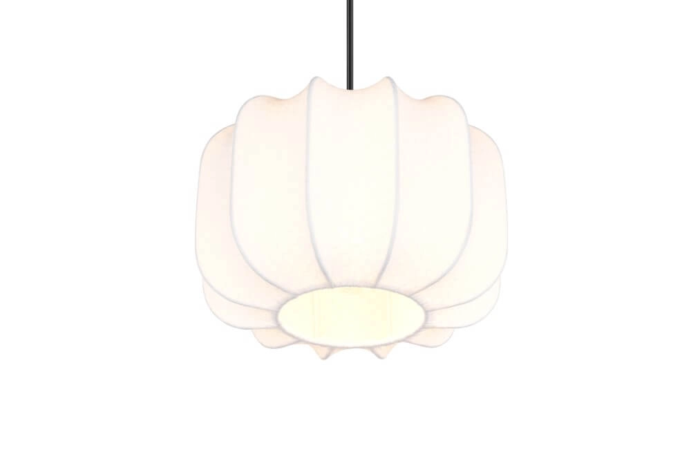 Suspension design blanche Madleine Ø 25cm Trio 4017807637465