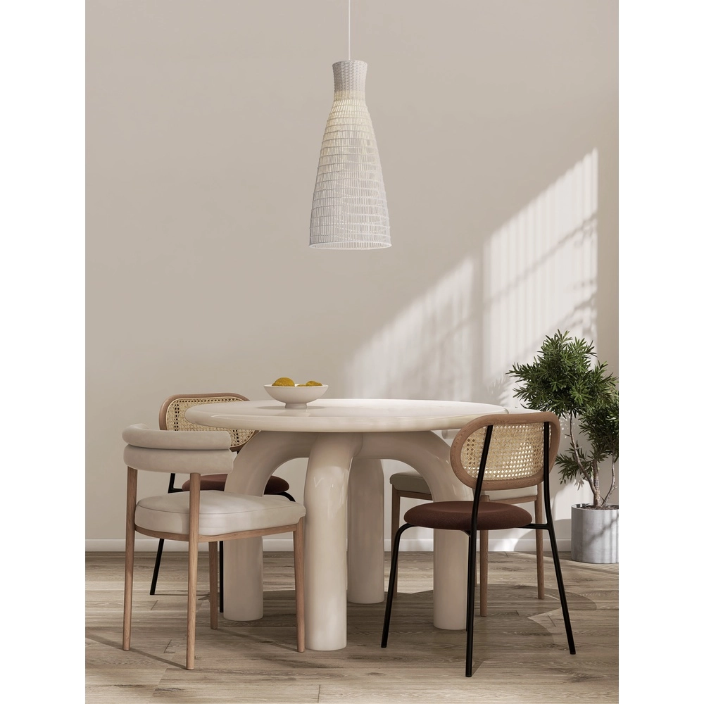 Suspension blanche Niro Ø 35cm Suspension blanche Niro Ø 35cm